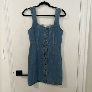 Urban Outfitters denim button up dress
